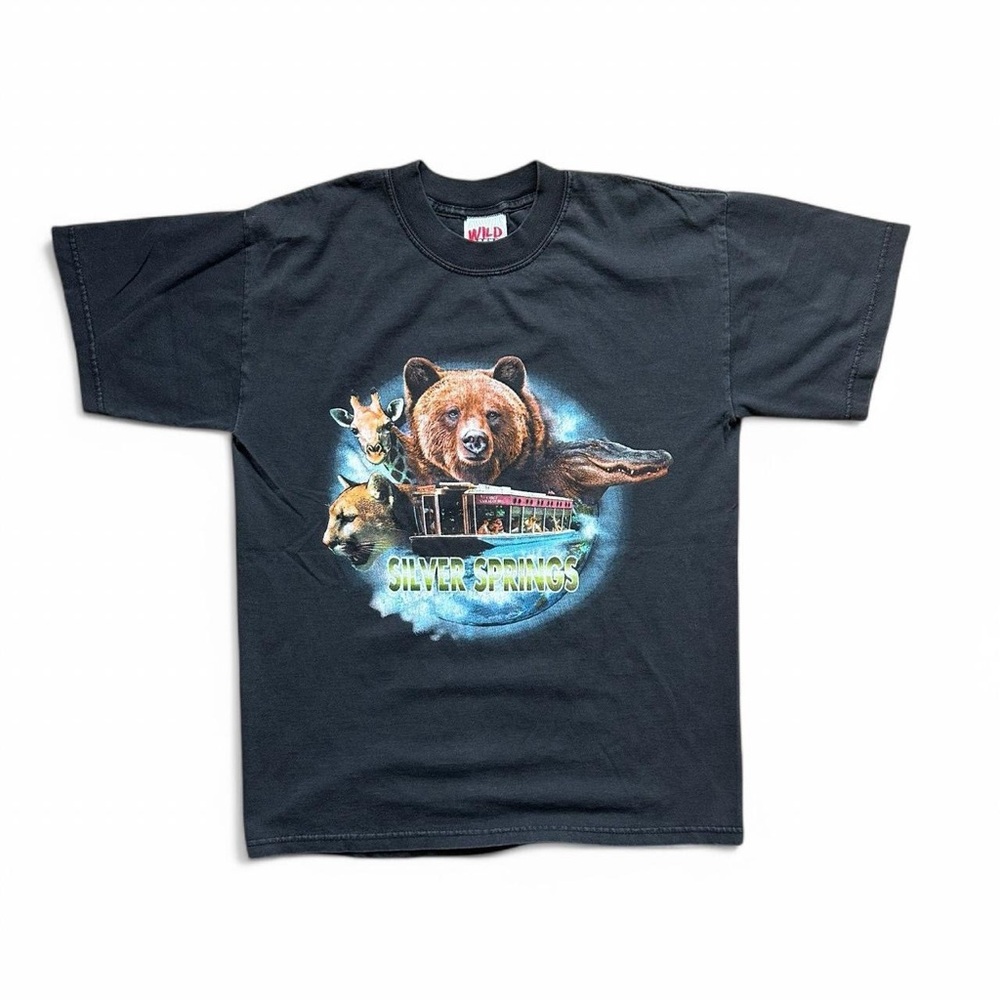 1999 Wildlife Black Vintage Tee